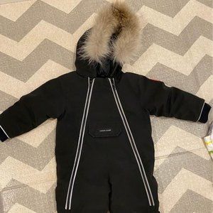 SOLD Authentic Canada Goose Baby Lamb Snowsuit - Size 12 to 18 months